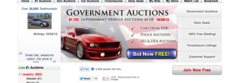 Police Auctions website Policeauctions.com